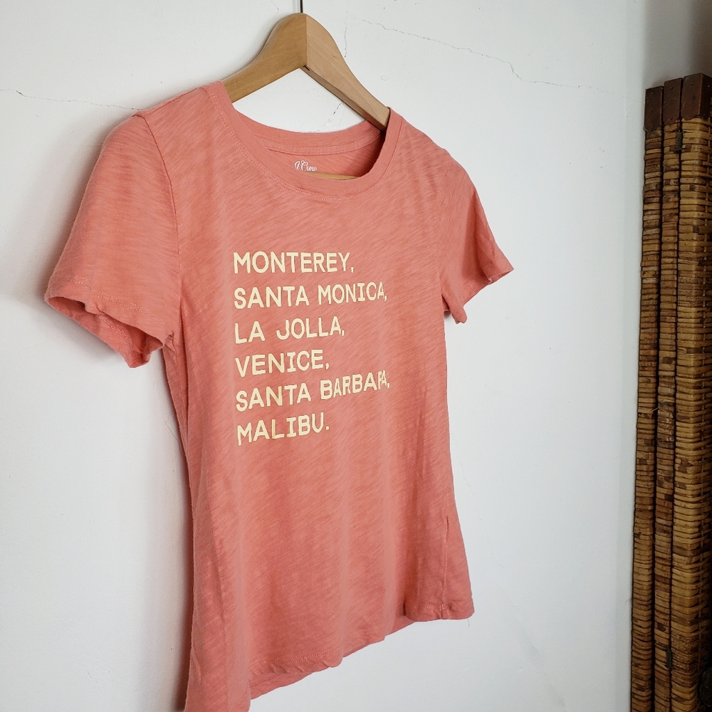 J. Crew Monterey Santa Monica Malibu T-Shirt XS - Picture 8 of 8